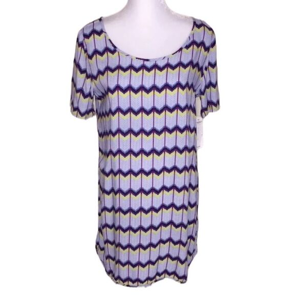 Roxy Retro Row Blue Shift Dress XS - Picture 1 of 8